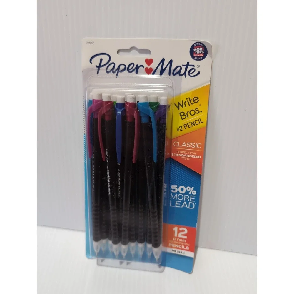Paper Mates Mechanical Pencils Classical #2 Pencil, 0.7mm , 12 Count